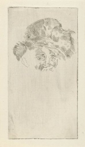 Study sheet with a head