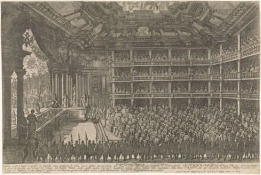 Opera performance for Emperor Leopold I, 1668