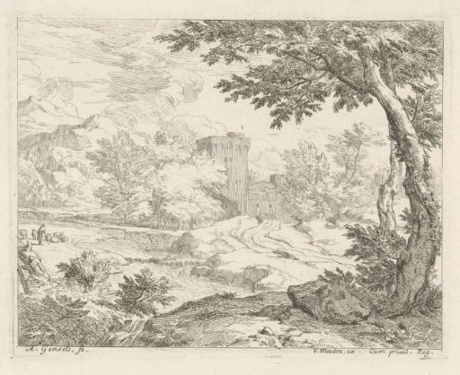 Landscape with a castle