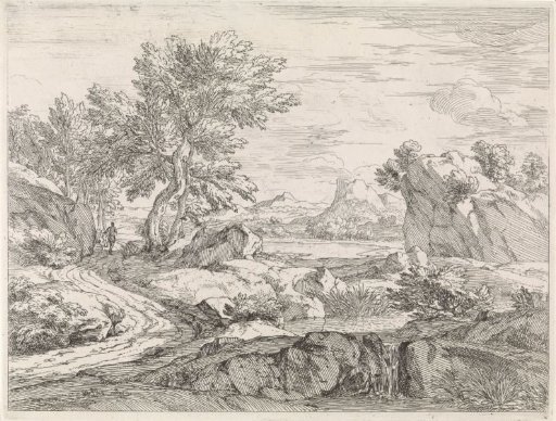 Landscape with rocks