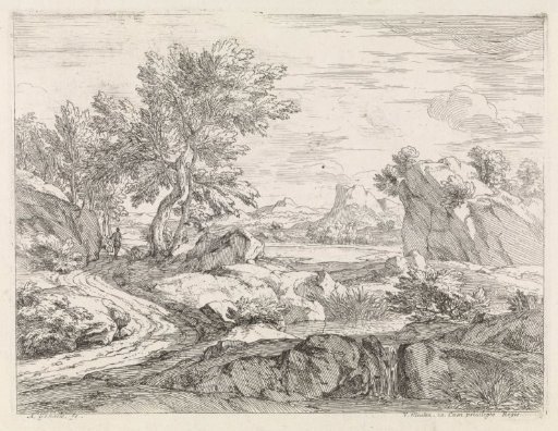 Landscape with rocks