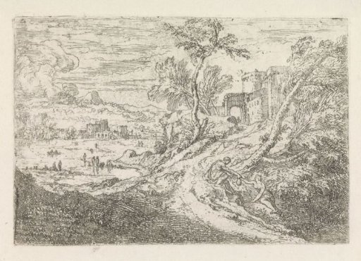 Landscape with castle