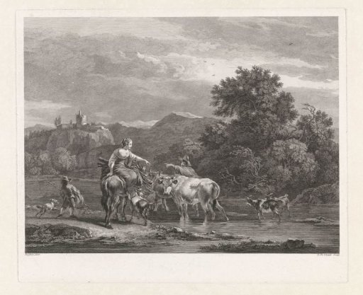 Shepherds return to the village