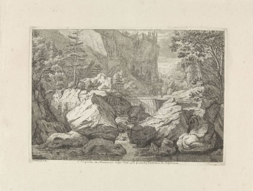 View of a waterfall
