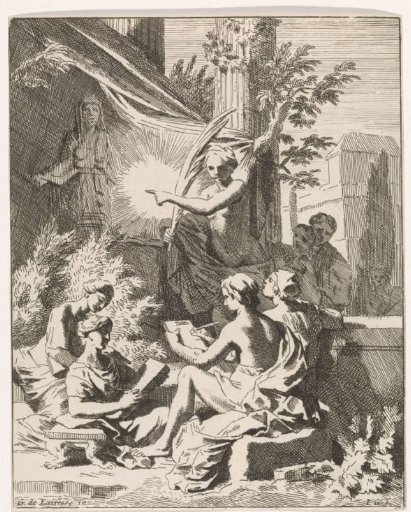 Allegory on drawing