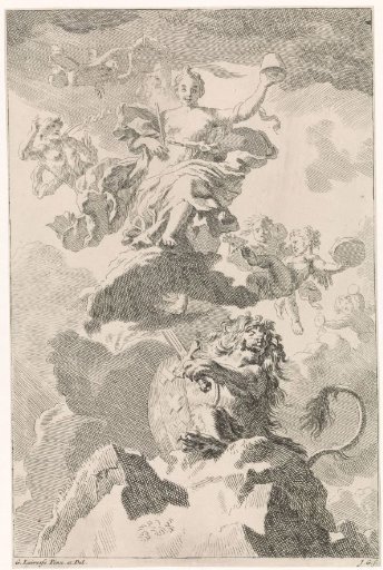 Allegory on Free Trade: the Batavian Lion