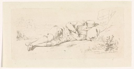 Sleeping young man