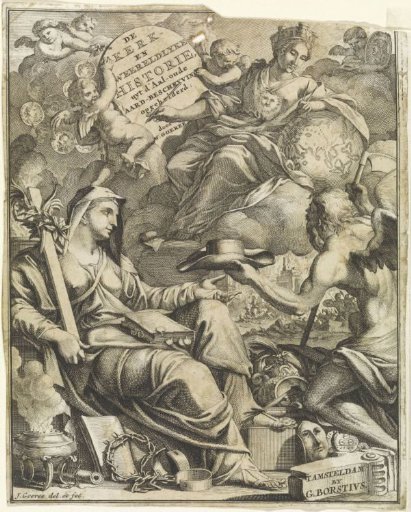 Allegory on church and world history