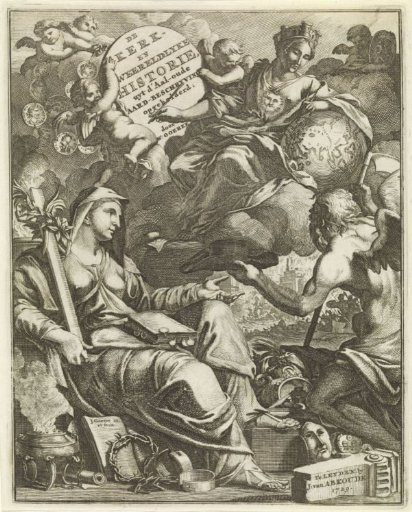 Allegory on church and world history