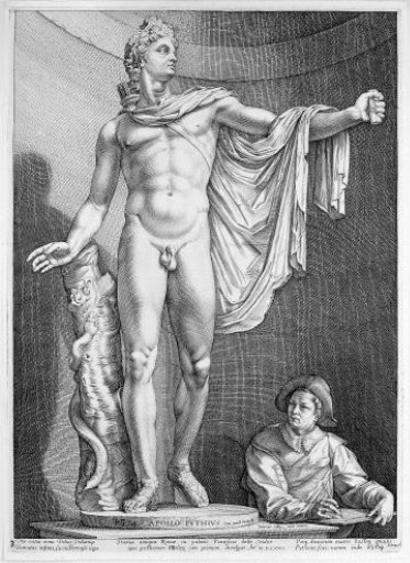 Drawer of the Apollo Belvedere