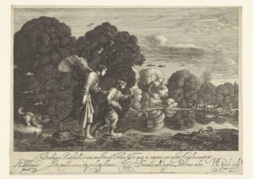 Tobias and the Angel by a River