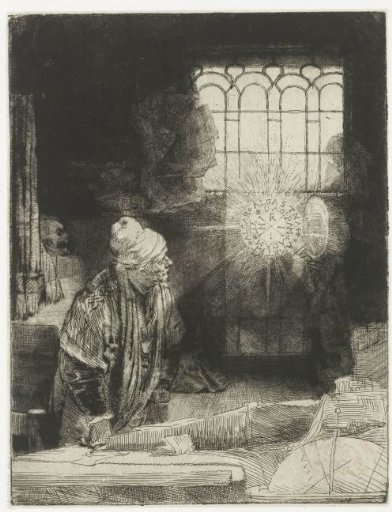 A scholar in his study
