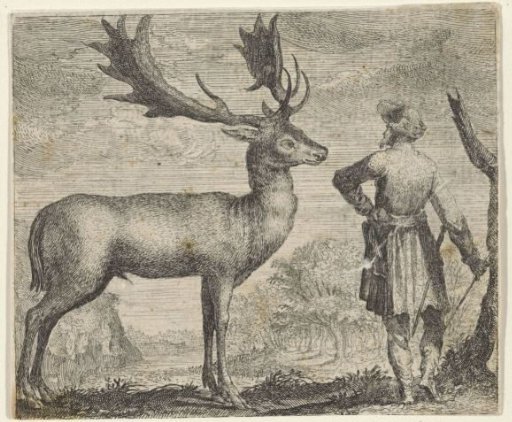 Fable of the Elk and the Man