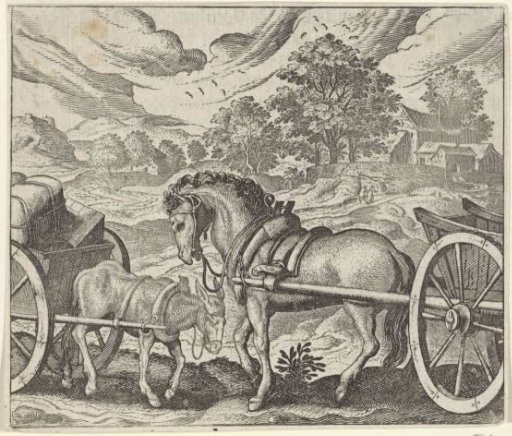 Fable of the Dissatisfied Horse and the Donkey