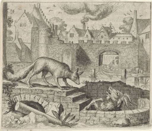 Fable of the Fox and the Goat