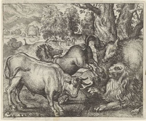 Fable of the Old Lion