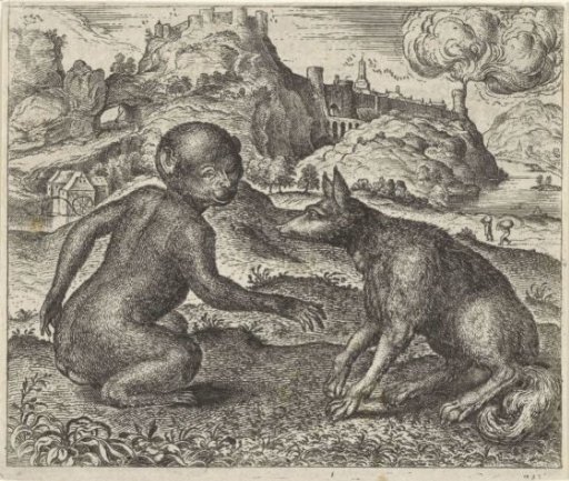 Fable of the Monkey and the Fox
