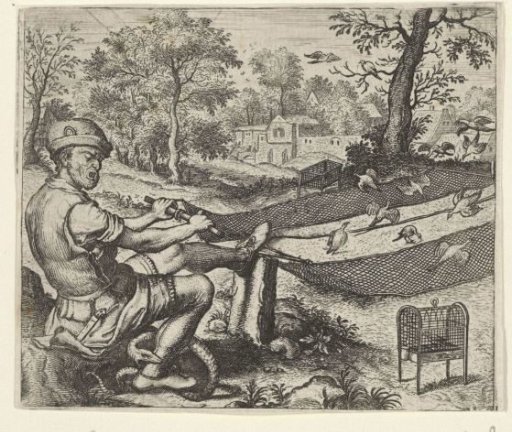 Fable of the Birdcatcher and the Snake