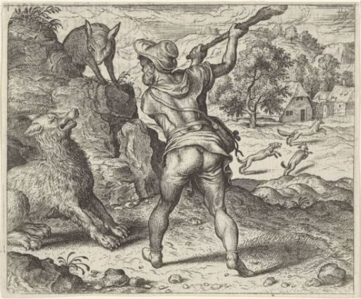 Fable of the Wolf, the Fox and the Shepherd