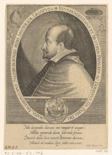 Portrait of Paris von Salzburg