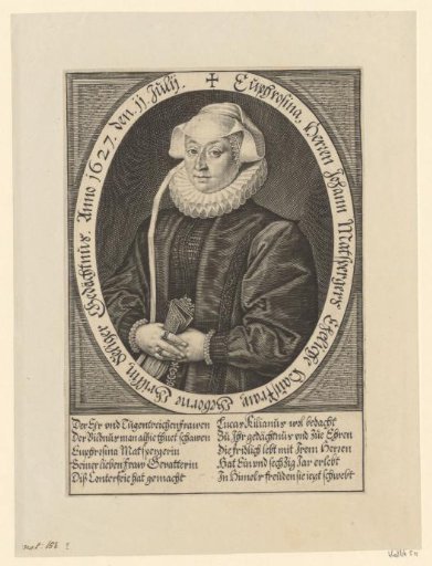 Portrait of Euphrosyne Mattsperger