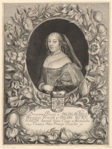 Portrait of Marie Anne de la Trémoille