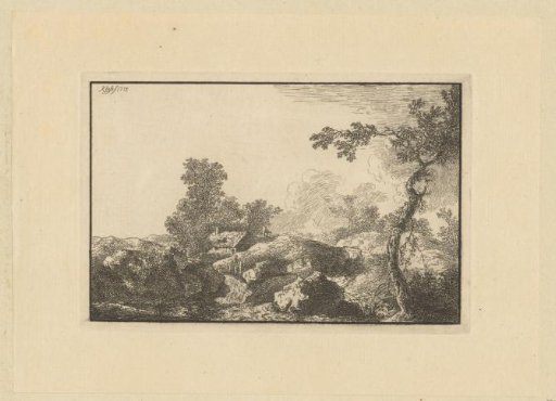 Hilly Landscape with a Mountain Hut