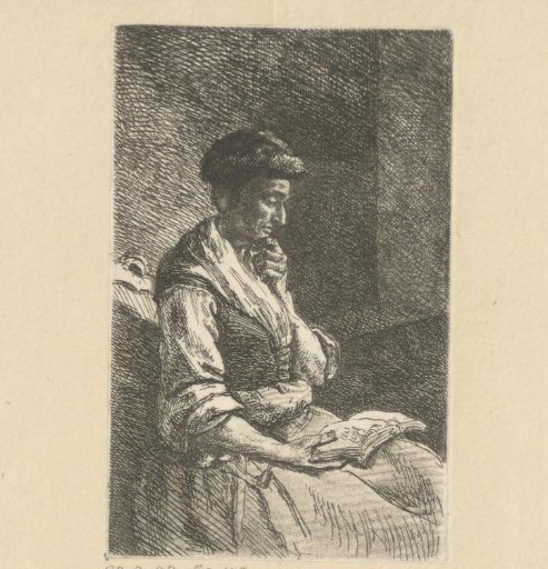 Woman reading