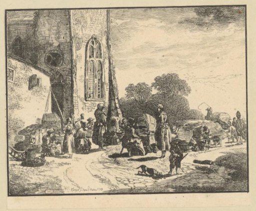 Market by the church