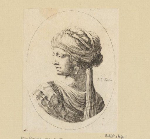 Portrait of an unknown woman