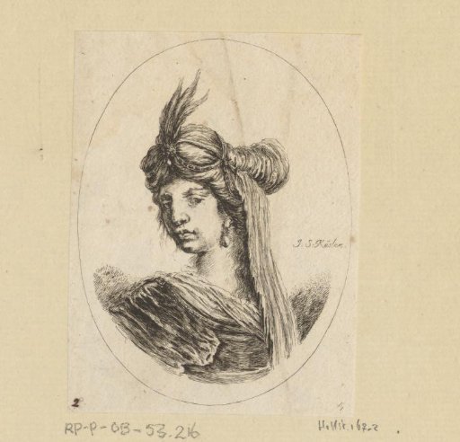 Portrait of an unknown woman