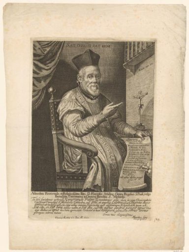Portrait of Florentius Schilling aged 63