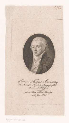Portrait of Samuel Thomas von Sömmerring