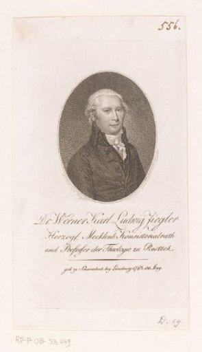 Portrait of Werner Karl Ludwig Ziegler
