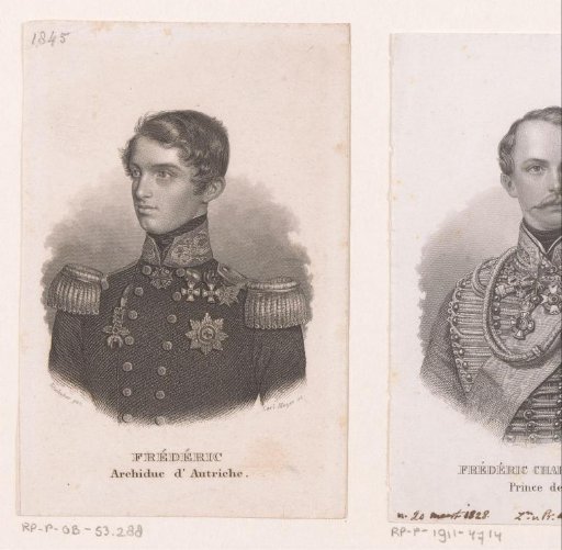 Portrait of Friedrich Ferdinand Leopold, Archduke of Austria