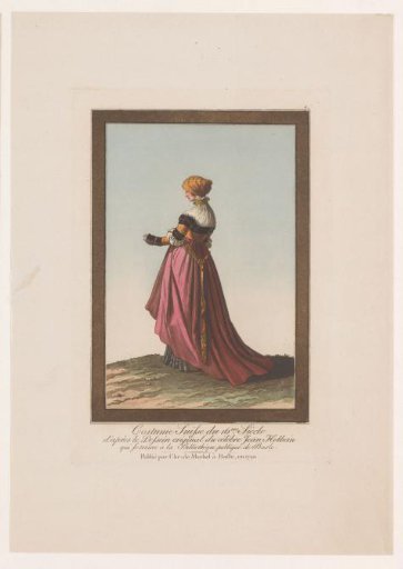 Woman, seen from the back