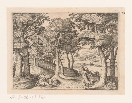 Hagar with Ishmael and the Angel