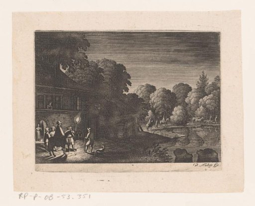 Night Departure at an Inn
