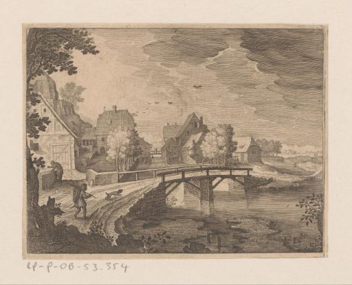 View of the village of Berg near Stuttgart