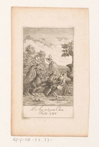 Fable of the Donkey and the Puppy