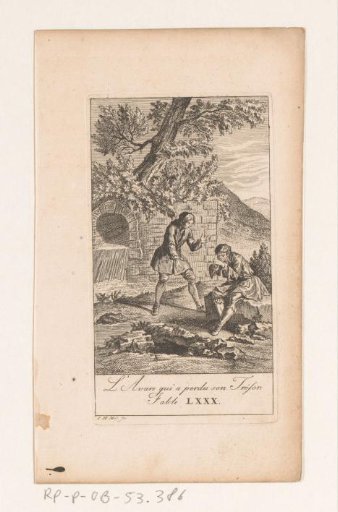 Fable of the Miser Who Lost His Treasure