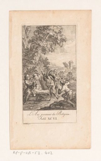 Fable of the Donkey Carrying Relics