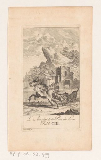 Fable of the Donkey Wearing the Lion's Skin