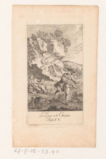 Fable of the Lion and the Hunter