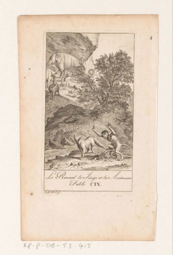 Fable of the Fox, the Monkey, and Other Animals