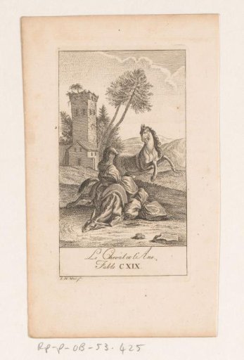 Fable of the Horse and the Donkey