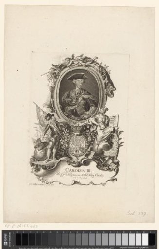 Portrait of Charles III, King of Spain