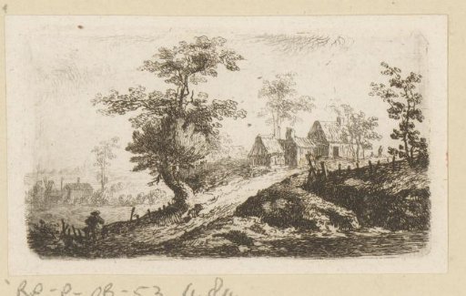 Landscape with Farmhouses