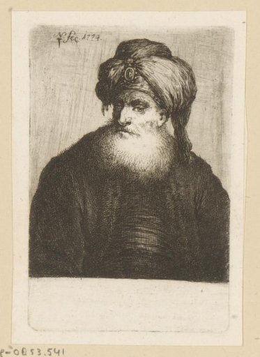 Man with turban and beard
