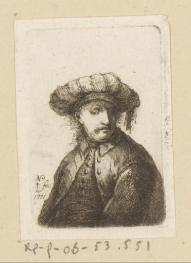 Man with beret
